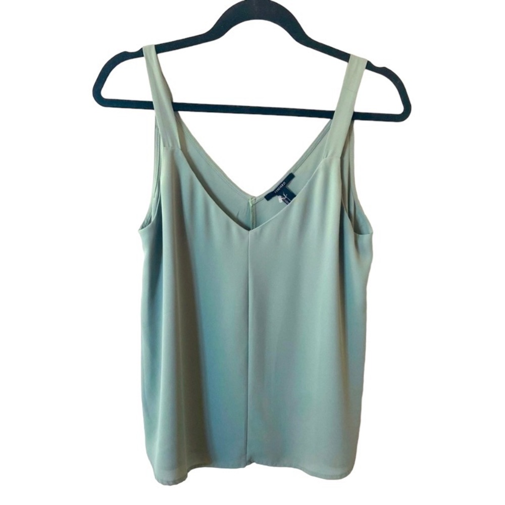 Forever21 Tank Top Sage Size Small